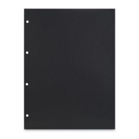 Hama Pack de 25 Cartulinas para Fotos - Perforado - 233x310mm - Color Negro