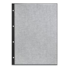 Hama Pack de 25 Cartulinas para Fotos - Perforado - Papel Intercalado - 233x310mm - Color Negro