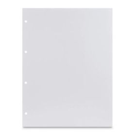 Hama Pack de 25 Cartulinas para Fotos - Perforado - 233x310mm - Color Blanco