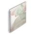 Hama Watercolor Album de Fotos con Espiral - 50 Paginas Blancas - Tapa de Papel con Textura - 28x24cm - Multicolor