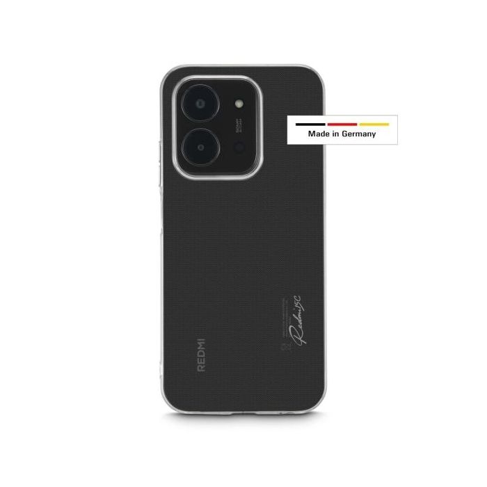 Hama Always Clear Funda para Xiaomi Redmi 15C / 15C 5G - Antideslizante - Poliuretano Termoplastico - Bordes Elevados - Color Tr