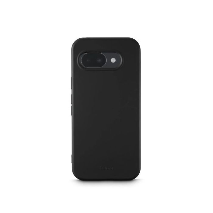 Hama Fantastic Feel Funda Google Pixel 9A - Poliuretano Termoplastico - Bordes Elevados - Color Negro