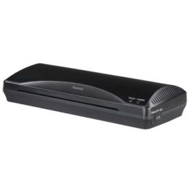 Hama Plastificadora A4 - Laminas hasta 0.6mm - Uso en Caliente y Frio - Velocidad Laminacion 250mm/min - Calentamiento en 4 Minu