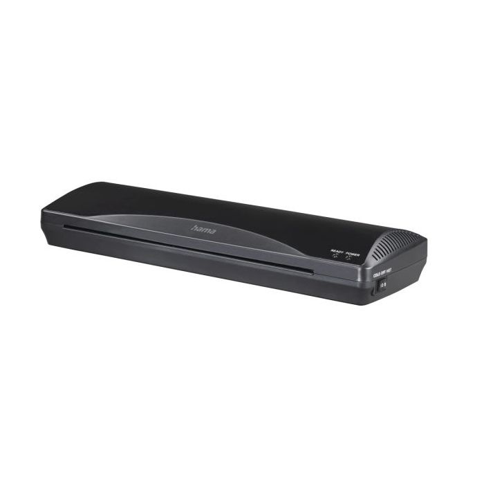 Hama Plastificadora A3 - Laminas hasta 0.6mm - Uso en Caliente y Frio - Velocidad Laminacion 250mm/min - Calentamiento en 4 Minu