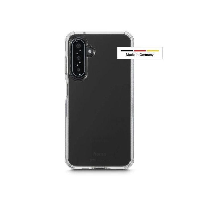 Hama Extreme Protect Funda para Samsung Galaxy A17 / A17 5G - Antideslizante - Policarbonato - Proteccion D3O - Bordes Elevados