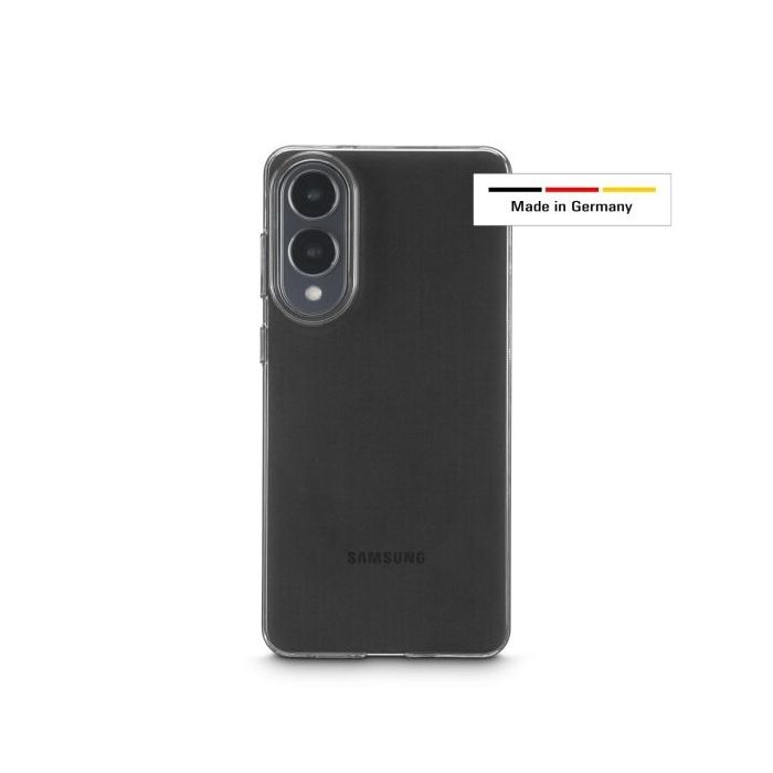 Hama Always Clear Funda para Samsung Galaxy S25 Edge - Antideslizante - Especial Antiamarilleo - Poliuretano Termoplastico - Bor