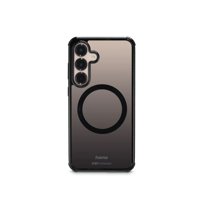 Hama Extreme Protect Funda para Samsung Galaxy S25+ - Magnetico - Antideslizante - Policarbonato - Proteccion D3O - Bordes Eleva