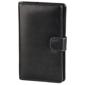Hama Vegas Estuche para 5 Memorias USB - Universal - Cuero - 8.2x1.6x13.9cm - Color Negro