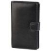 Hama Vegas Estuche para 5 Memorias USB - Universal - Cuero - 8.2x1.6x13.9cm - Color Negro