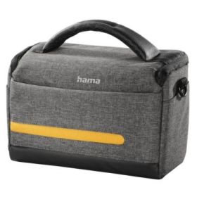 Hama Terra Funda para Camara - Poliester Reciclado - Adaptable a Maleta - Compartimento Separado para Objetivo - Asa de Mano - 2