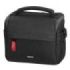 Hama Matera Funda para Camara - Poliester Reciclado - Asa para Cinturon - Compartimentos Separados para Objetivos - Asa de Mano