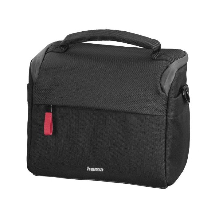 Hama Matera Funda para Camara - Poliester Reciclado - Adaptable a Maleta - Compartimentos Separados para Objetivos - Asa de Mano