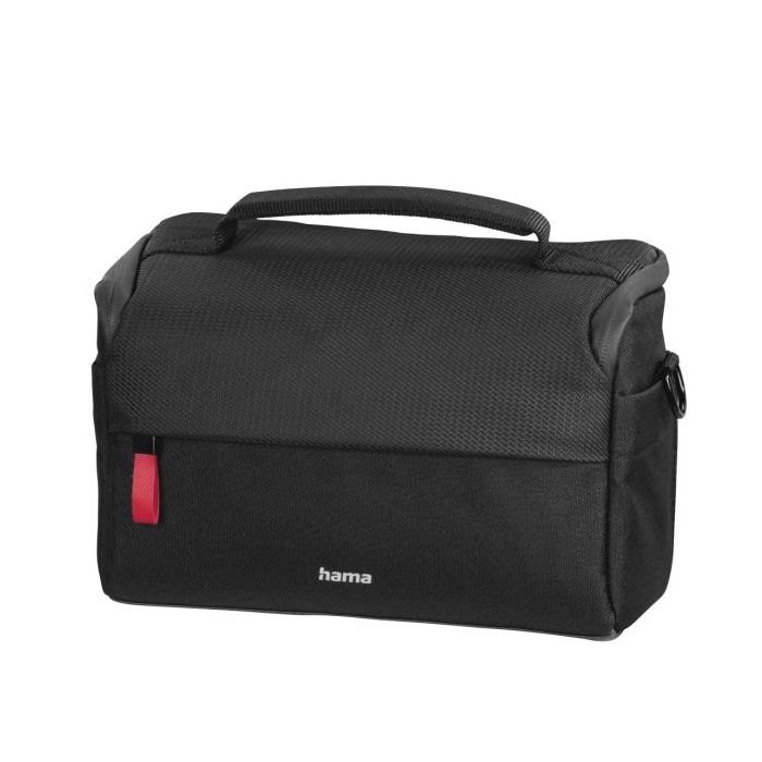 Hama Matera Funda para Camara - Poliester Reciclado - Adaptable a Maleta - Compartimentos Separados para Objetivos - Asa de Mano