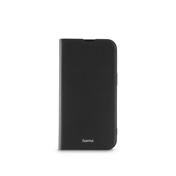 Hama Daily Protect Funda para iPhone 16E - Antideslizante - Cierre Magnetico - Antihuellas - Poliuretano Termoplastico - Funcion
