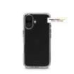 Hama Extreme Protect Funda para iPhone 16 - Antideslizante - Policarbonato - Proteccion D3O - Bordes Elevados - Color Transparen