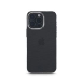 Hama Always Clear Funda para iPhone 16 Pro - Antideslizante - Especial Antiamarilleo - Poliuretano Termoplastico - Bordes Elevad