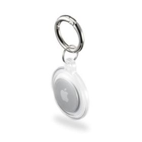 Hama Always Clear Funda para AirTag - Poliuretano Termoplastico - Color Transparente
