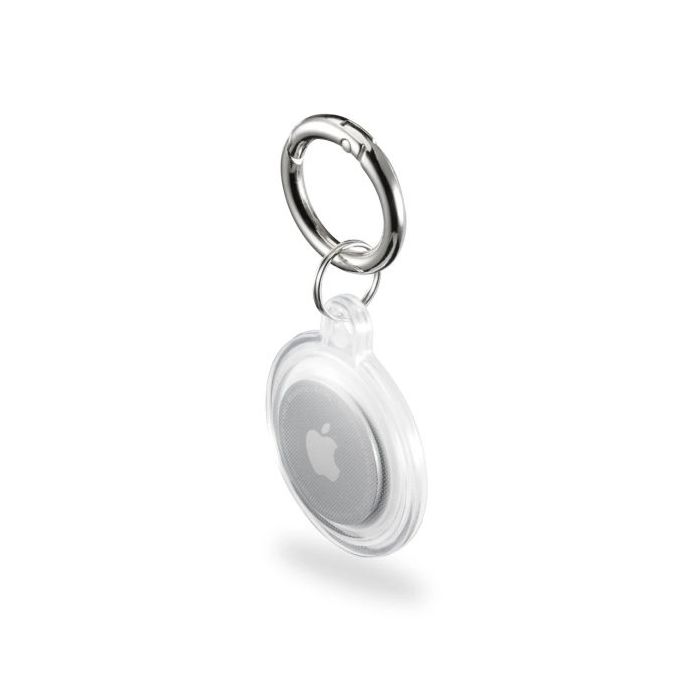 Hama Always Clear Funda para AirTag - Poliuretano Termoplastico - Color Transparente