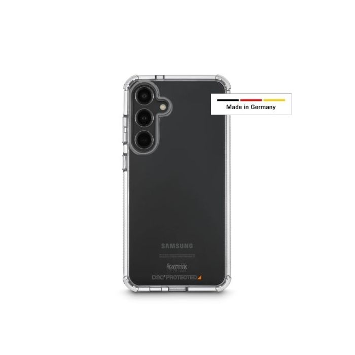 Hama Extreme Protect Funda para Samsung Galaxy S24 - Antideslizante - Policarbonato - Proteccion D3O - Bordes Elevados - Color T