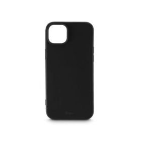 Hama Fantastic Feel Funda para iPhone 15 - Antiadherente Anti-Suciedad - Poliuretano Termoplastico - Bordes Elevados - Color Neg