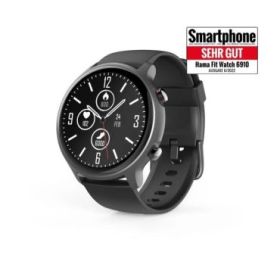 Hama 6910 Reloj Inteligente Smartwatch - Bluetooth 5.0 - Autonomia hasta 6 Dias - Pantalla LCD 1.28  - IP68 - GPS Integrado - Co