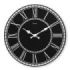 Hama Rab Reloj de Pared Analogico - Cuarzo - Silencioso - MDF - Funciona con 1 Pila AA - 30x2cm - Color Negro