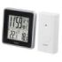 Hama Ews Intro Estacion Meteorologica - Reloj - Sensor Exterior - Radiofrecuencia - Termometro - Higrometro - 9.5x3x9.5cm - Colo