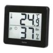 Hama Medidor de Temperatura y Humedad para Interior - Pantalla Digital - Indicador de Confort - Permite Colgar en Pared - 10x1.1