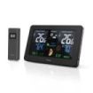 Hama Premium Estacion Meteorologica - Reloj - Prevision Meteorologica - Sensor Exterior - Radiofrecuencia - Termometro - Higrome