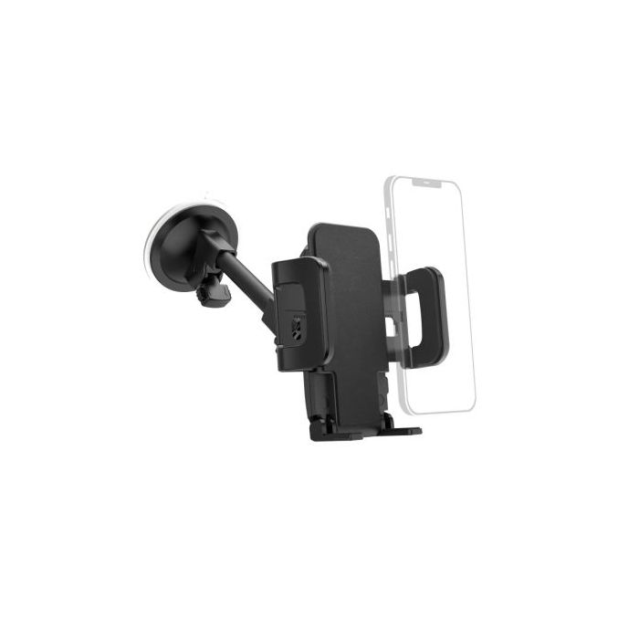 Hama Soporte de Coche para Smartphone - Ventosa para Parabrisas - Ancho Dispositivo de 4.5 a 9cm - Universal - Peso Max 230g - C