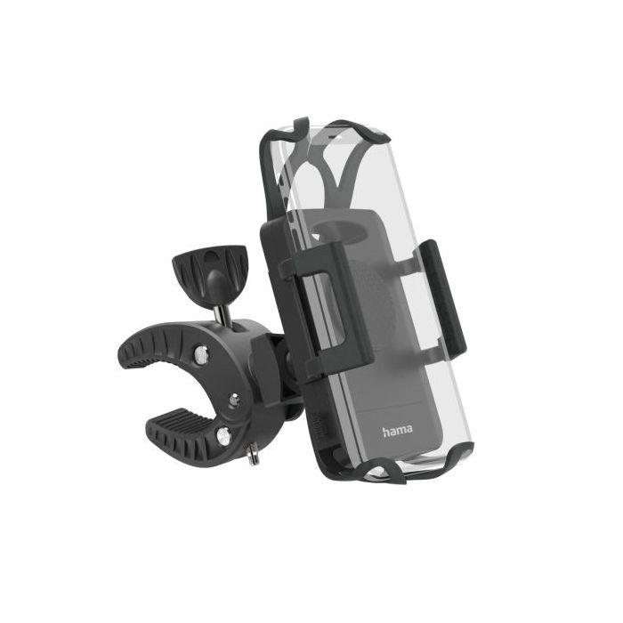 Hama Strong Soporte de Bicicleta para Smartphone - Ancho Dispositivo de 5 a 9cm - Peso Max 230g - Universal - Manillares hasta 3