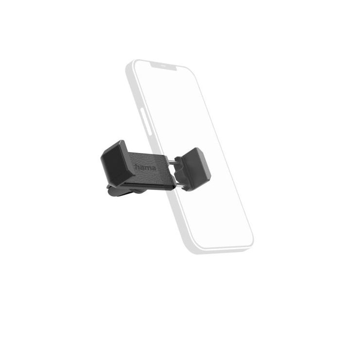 Hama Compacto Soporte de Coche para Smartphone - Peso Max 700g - Pinza para Rejilla - Ancho Dispositivo de 5.5 a 8.5cm - Univers