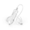 Hama Cargador de Coche 5W - 12V - Cable 1m - Conector Lightning - Color Blanco