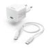 Hama Cargador de Pared - Potencia 25W - Cable 1.5m - USB-C - Power Delivery - Qualcomm - Color Blanco