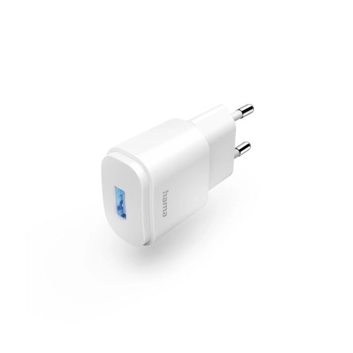 Hama Cargador de Pared - Potencia 6W - USB-A - Color Blanco