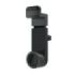 Hama Flipper Soporte de Coche para Smartphone - Pinza para Rejilla - Ancho Dispositivo de 4.8 a 9cm - Color Negro