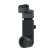 Hama Flipper Soporte de Coche para Smartphone - Pinza para Rejilla - Ancho Dispositivo de 4.8 a 9cm - Color Negro