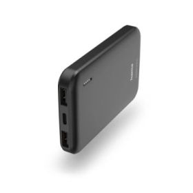 Hama Bateria Externa Powerbank 5000mAh - Polimero de Litio - USB-C - USB-A - Carga Rapida - 2 Conexiones de Salida - Indicador L