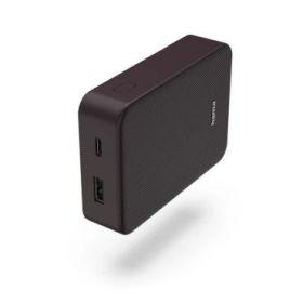 Hama Color 10 Bateria Externa Powerbank 10000mAh - Polimero de Litio - USB-C - USB-A - Carga Rapida - Indicador LED de Carga - 2