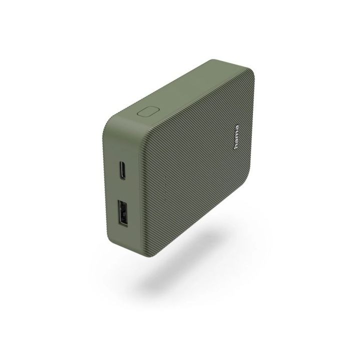 Hama Color 10 Bateria Externa Powerbank 10000mAh - Polimero de Litio - USB-C - USB-A - Carga Rapida - Indicador LED de Carga - 2