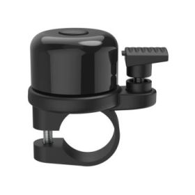 Hama Airbell Timbre de Bicicleta - 2.2cm de Diametro - Soporte para Air Tag - Color Negro