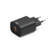 Hama Cargador de Pared - Potencia 30W - USB-C - USB-A - Power Delivery - Qualcomm - Color Negro