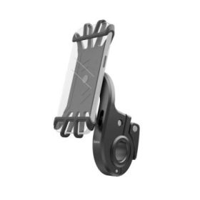 Hama Soporte de Bicicleta para Smartphone - Peso Max 200g - Silicona Flexible - Antideslizante - Universal - Color Negro