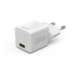 Hama Cargador de Pared - Potencia 25W - USB-C - Power Delivery - Qualcomm - Color Blanco