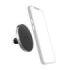 Hama Lock Soporte de Coche para Smartphone - Magnetico - Pinza para Rejilla - Peso Max 230g - Aluminio - Color Negro y Plata