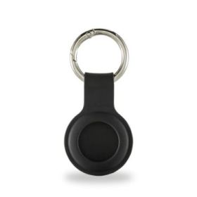 Hama Essential Funda para AirTag - Silicona Antiadherente - Color Negro