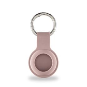 Hama Essential Funda para AirTag - Silicona Antiadherente - Color Rosa