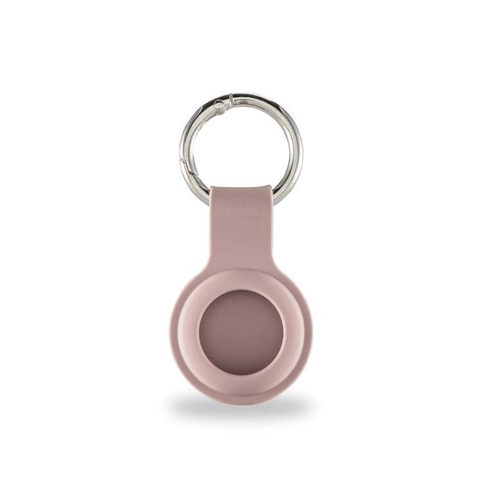 Hama Essential Funda para AirTag - Silicona Antiadherente - Color Rosa