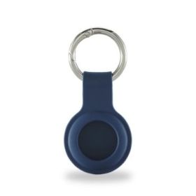 Hama Essential Funda para AirTag - Silicona Antiadherente - Color Azul