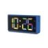 Hama Ibiza Reloj Despertador Digital - Pantalla Multicolor - Funcion de Carga USB-A - Funcion de Repeticion de Alarma - 15x3.5x7